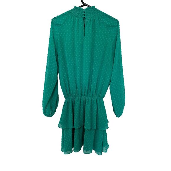 Yumi Kim Class Act Emerald Green Flirty Flowy Dress NWOT S - Picture 4 of 10